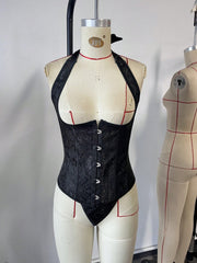 Women's 黑色 Corset