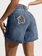 Women's Acid Wash Blue Jeans