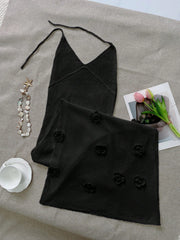 Women's Black Two Piece Sets