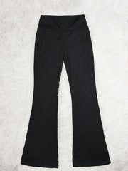 Women's Black High-Waist Yoga Pants