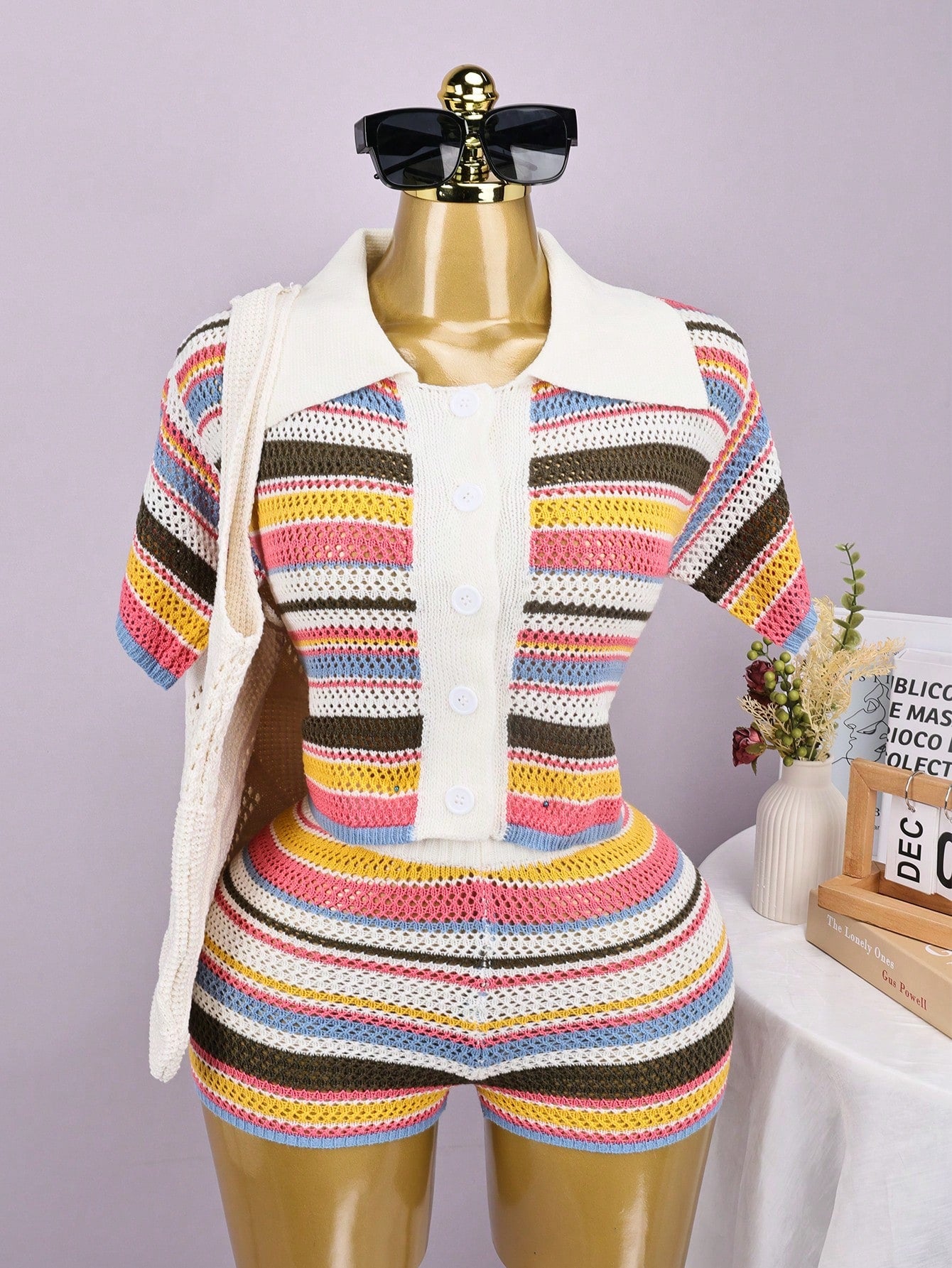Women's Multicolor Sleeveless Bodycon Dress
