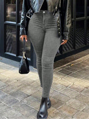 Women's Smoke Black Wide-Leg Denim Jeans