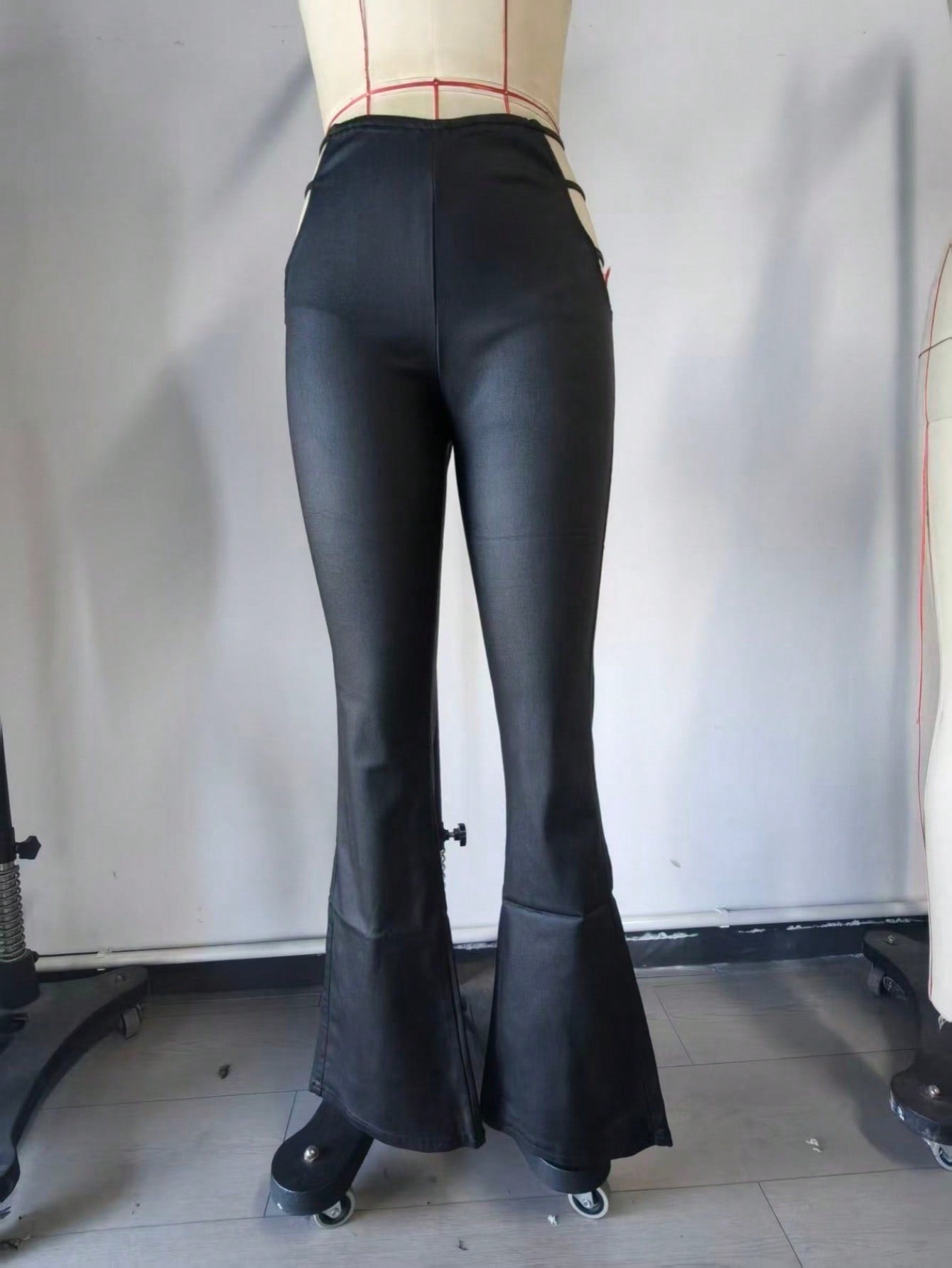Women's Black Corset Bustier Top