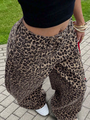 Women's Leopard Print Leopard Print Pants