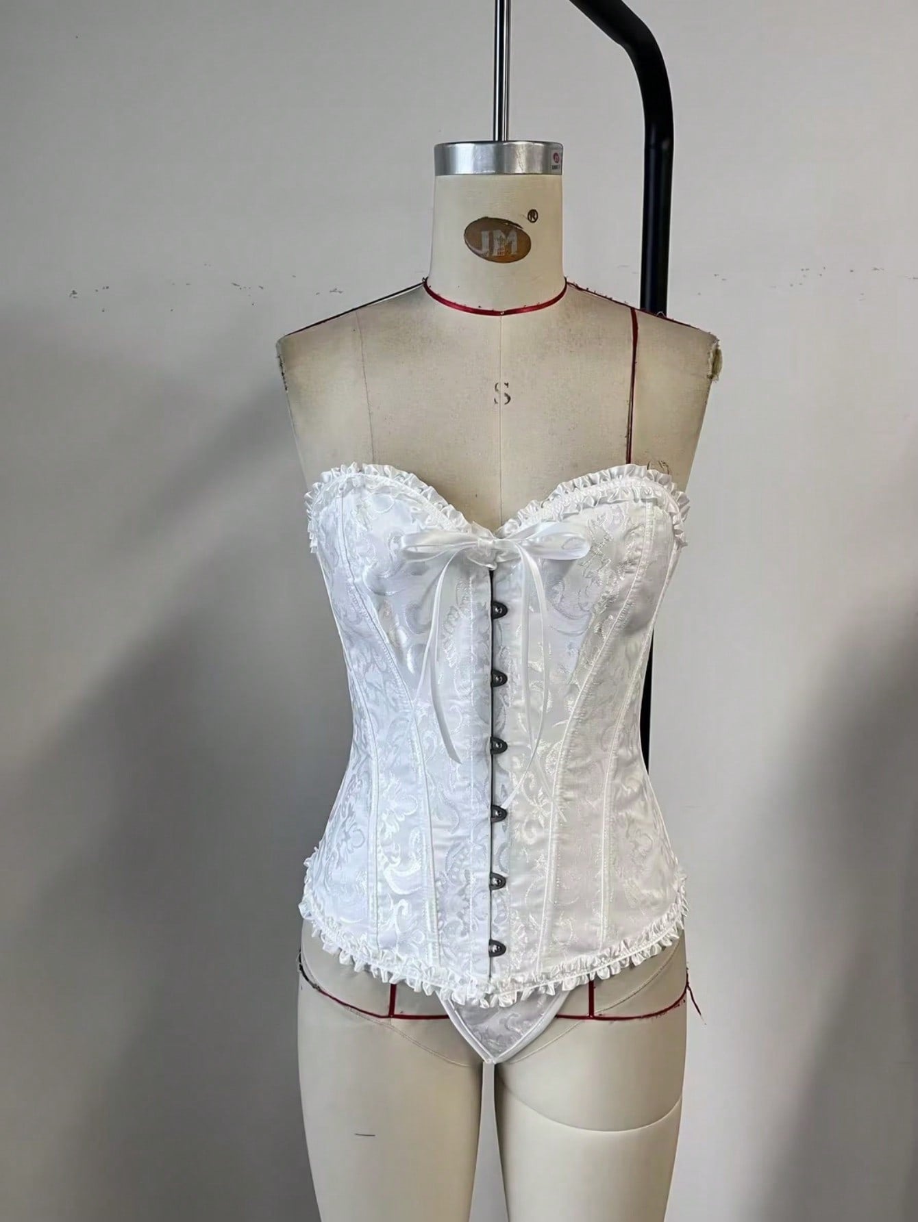 Women's White Lace Trim Tops