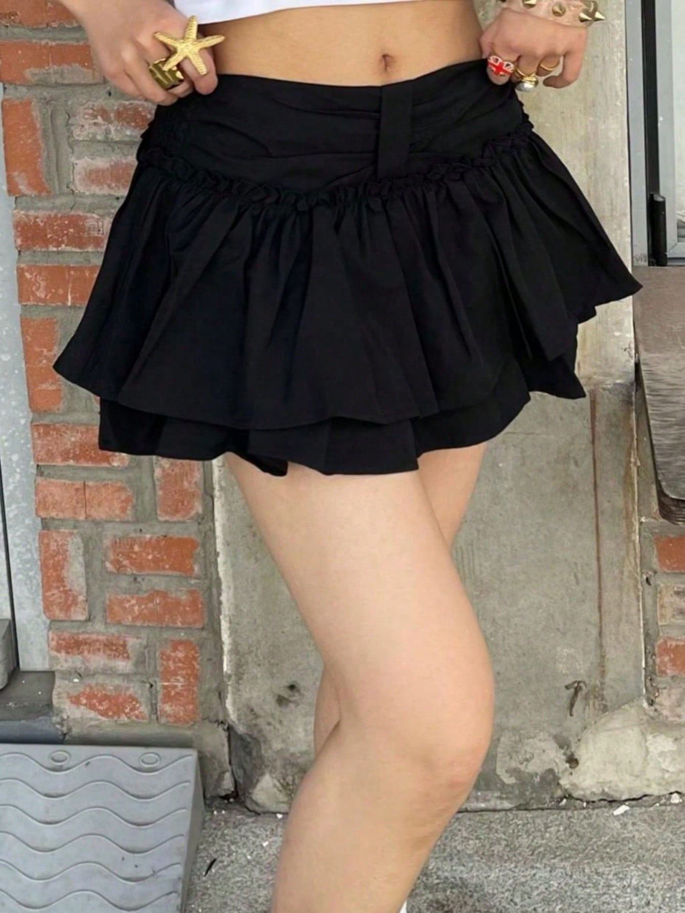 Women's Black Mini Skirt