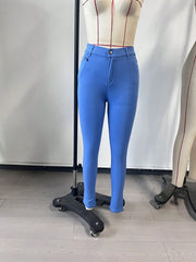 Women's Lake Blue Corset Bustier Top