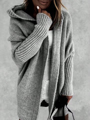 Women's Grey Pleated Midi Dress