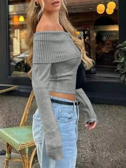 Women's Gray Ribbed Knit Midi bodycon dress with sleeveless