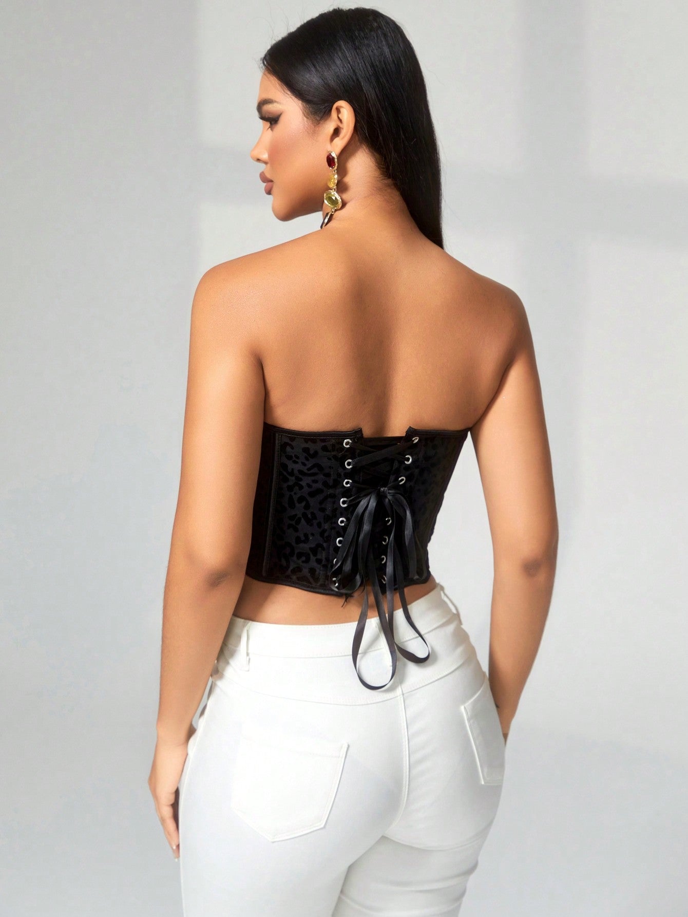 Women's Black Corset