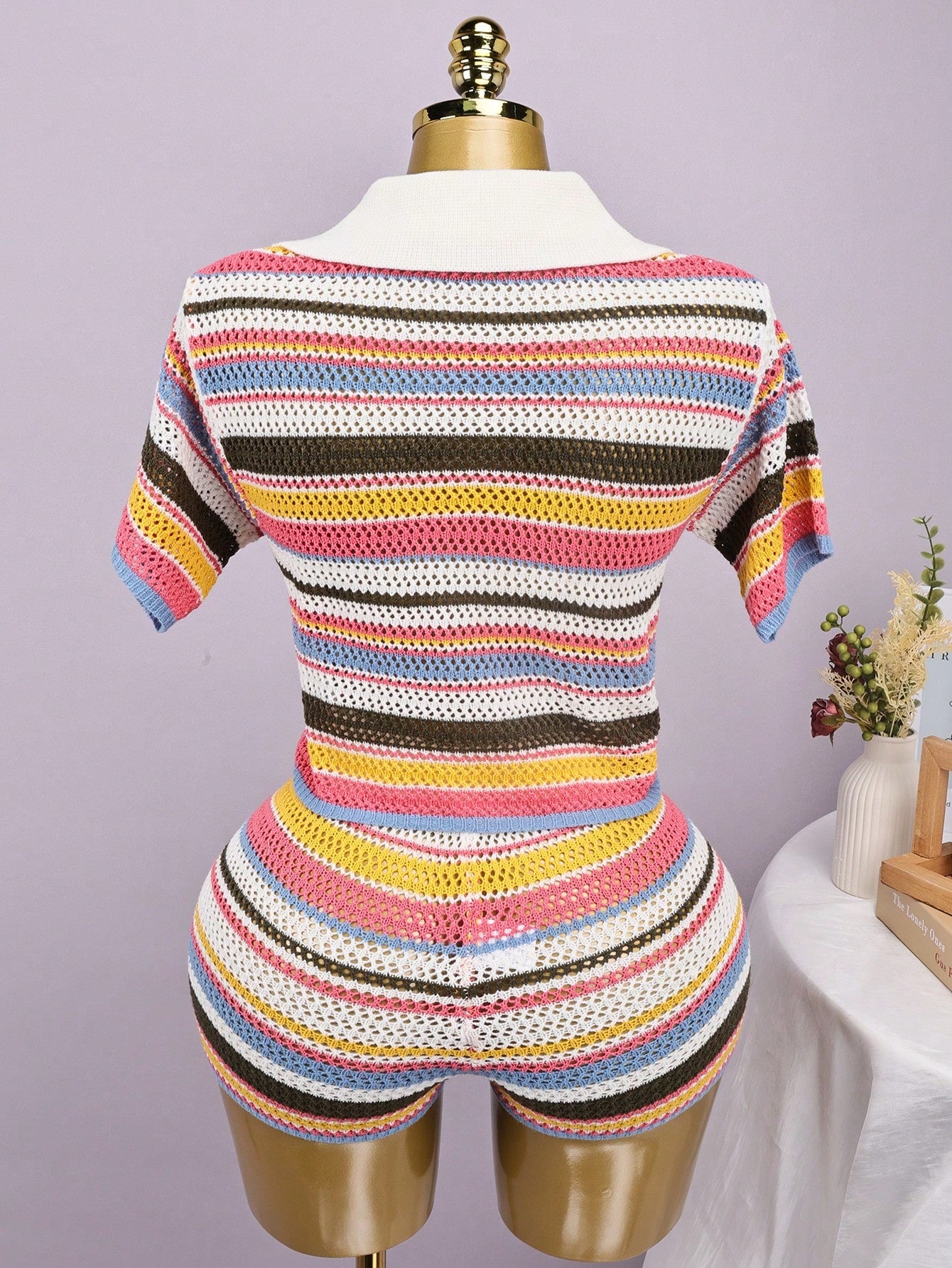 Women's Multicolor Sleeveless Bodycon Dress