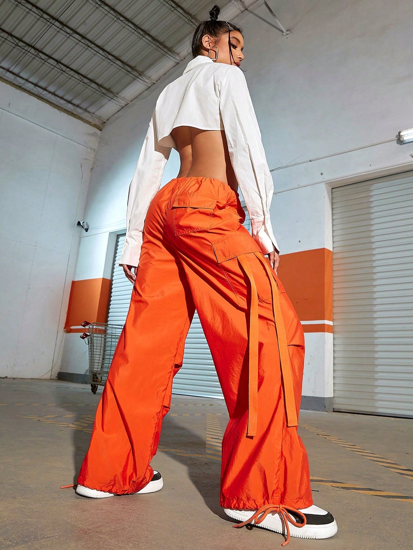 Women's Orange Red Skirts