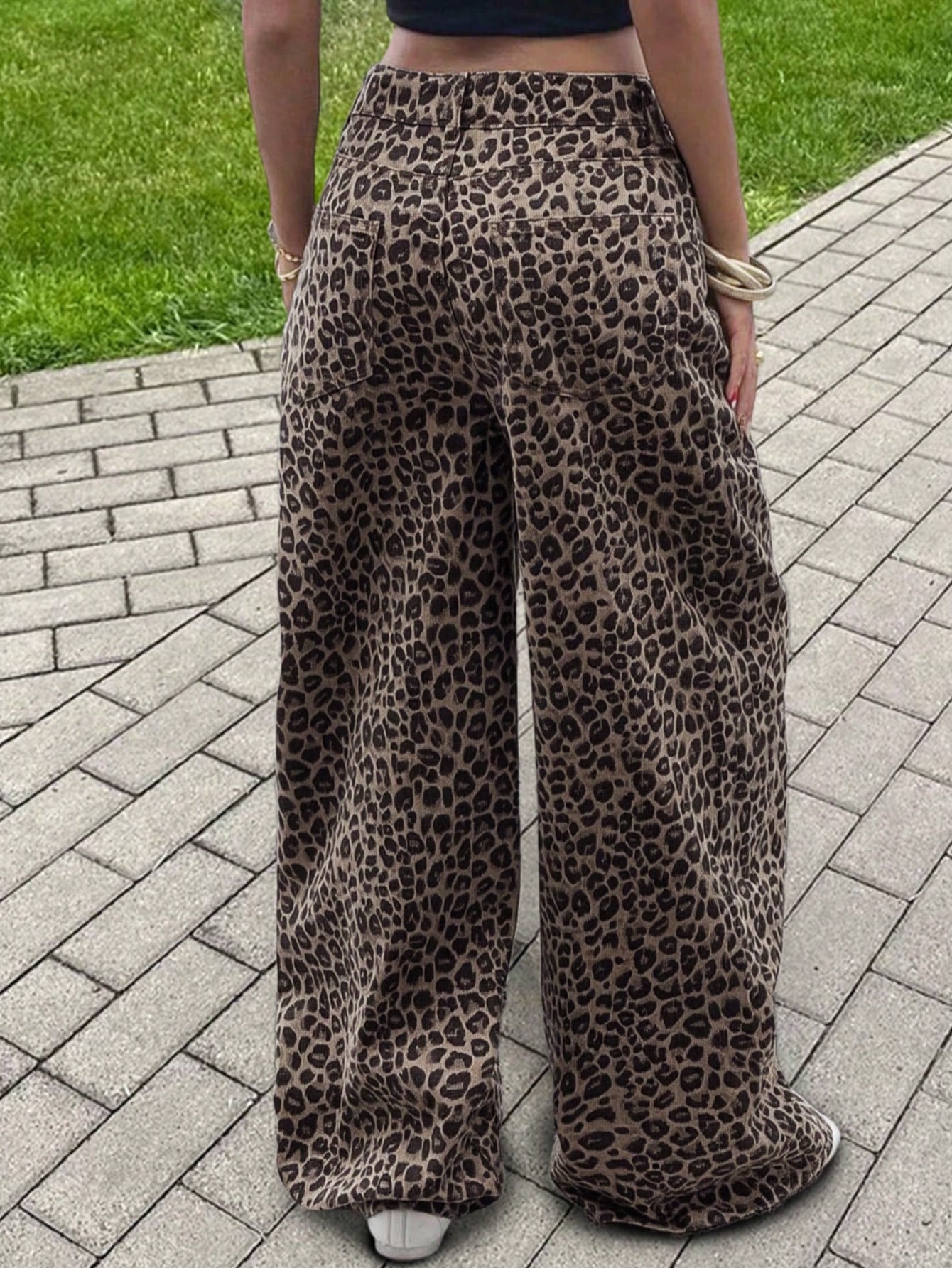 Women's Leopard Print Leopard Print Pants