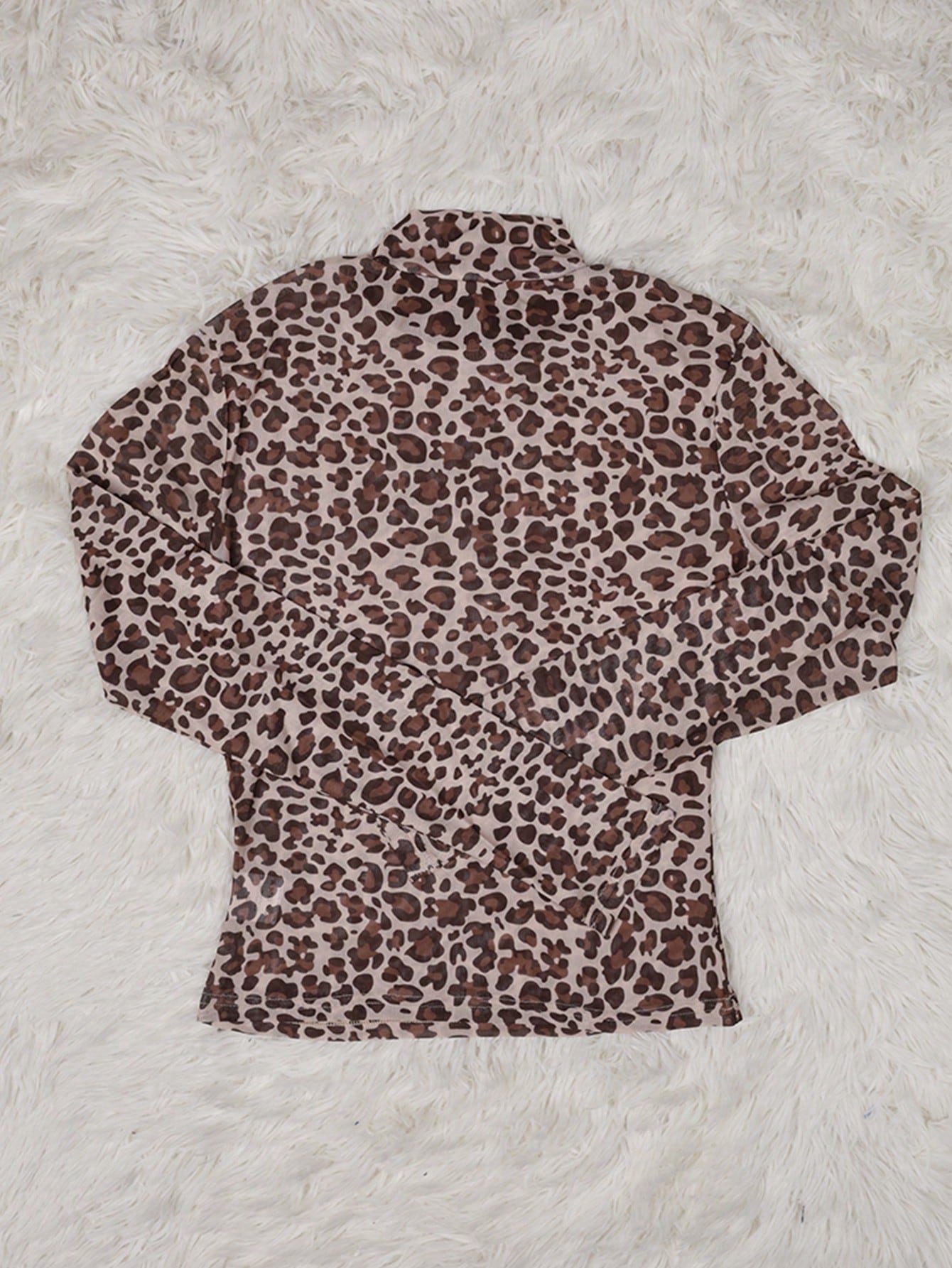 Women's Multi Color Polyester Blouse with long-sleeve