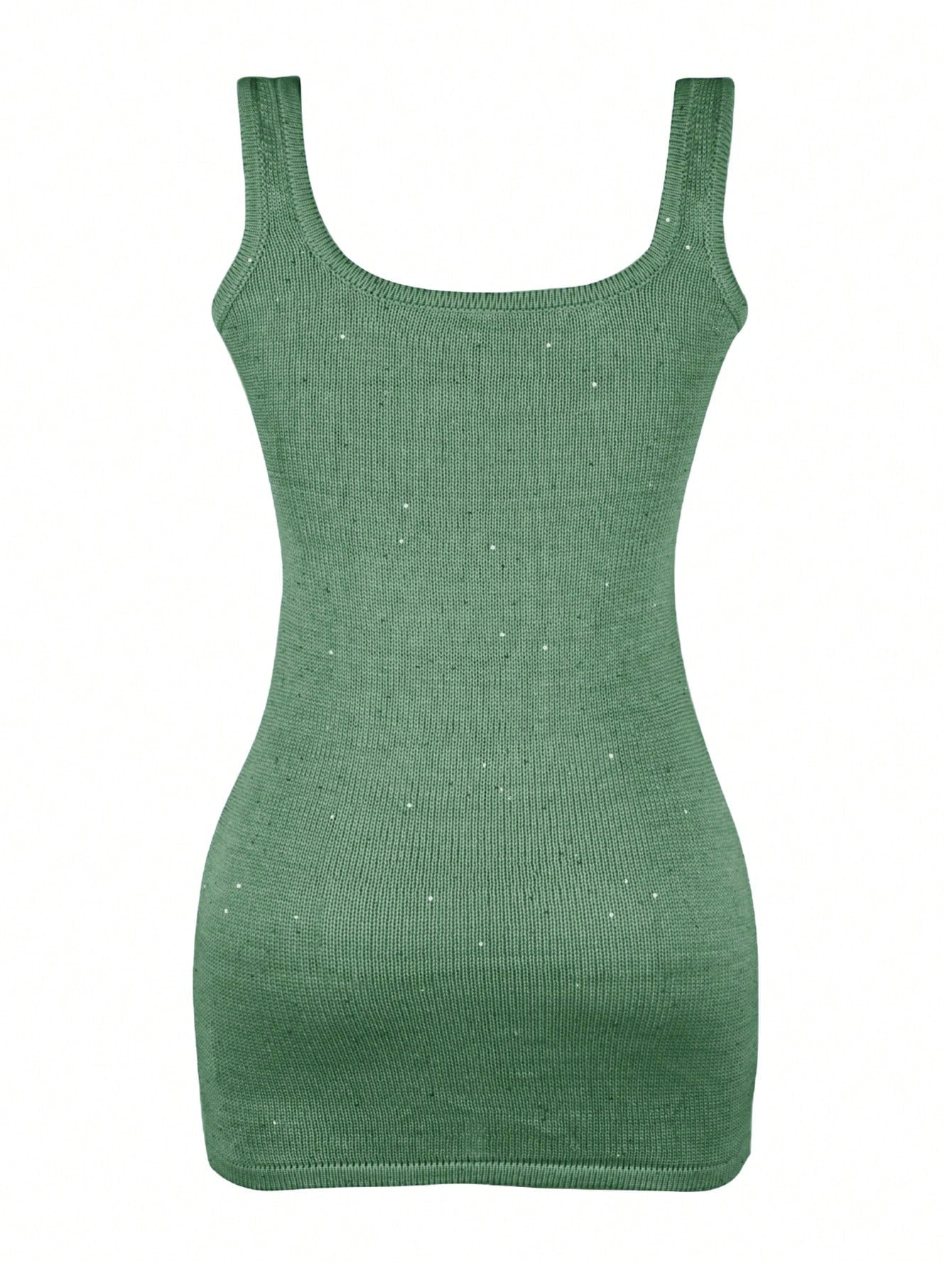 Women's Green Polyester Full-length pants with leggings-style