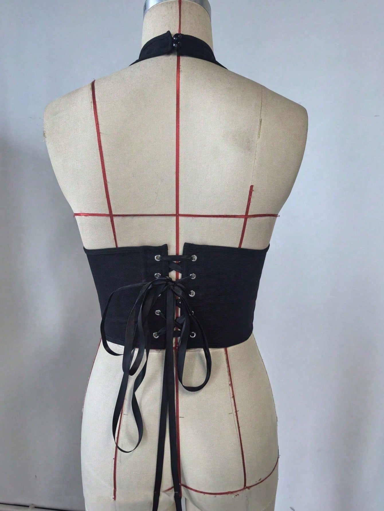 Women's Black Corset