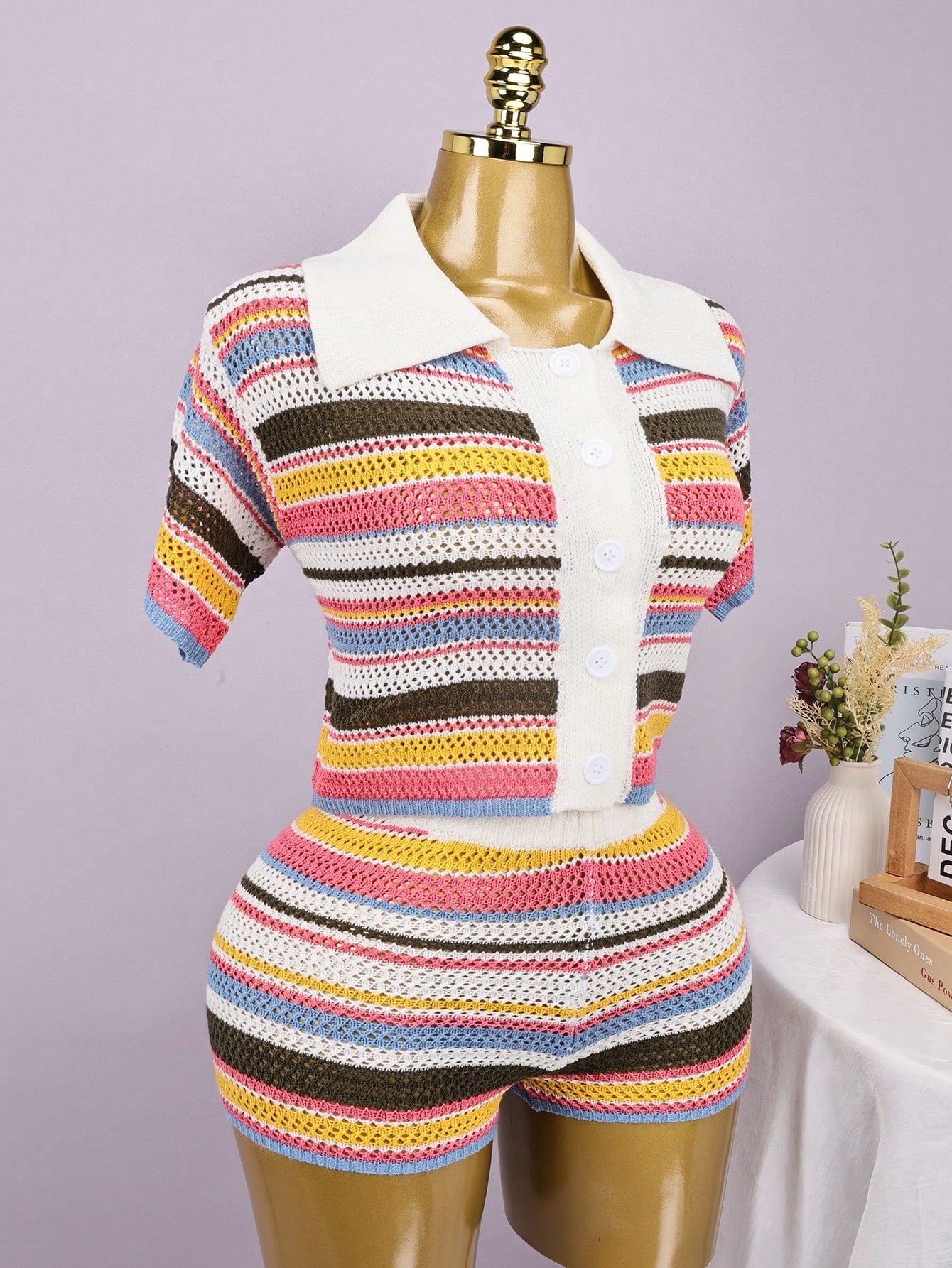 Women's Multicolor Sleeveless Bodycon Dress