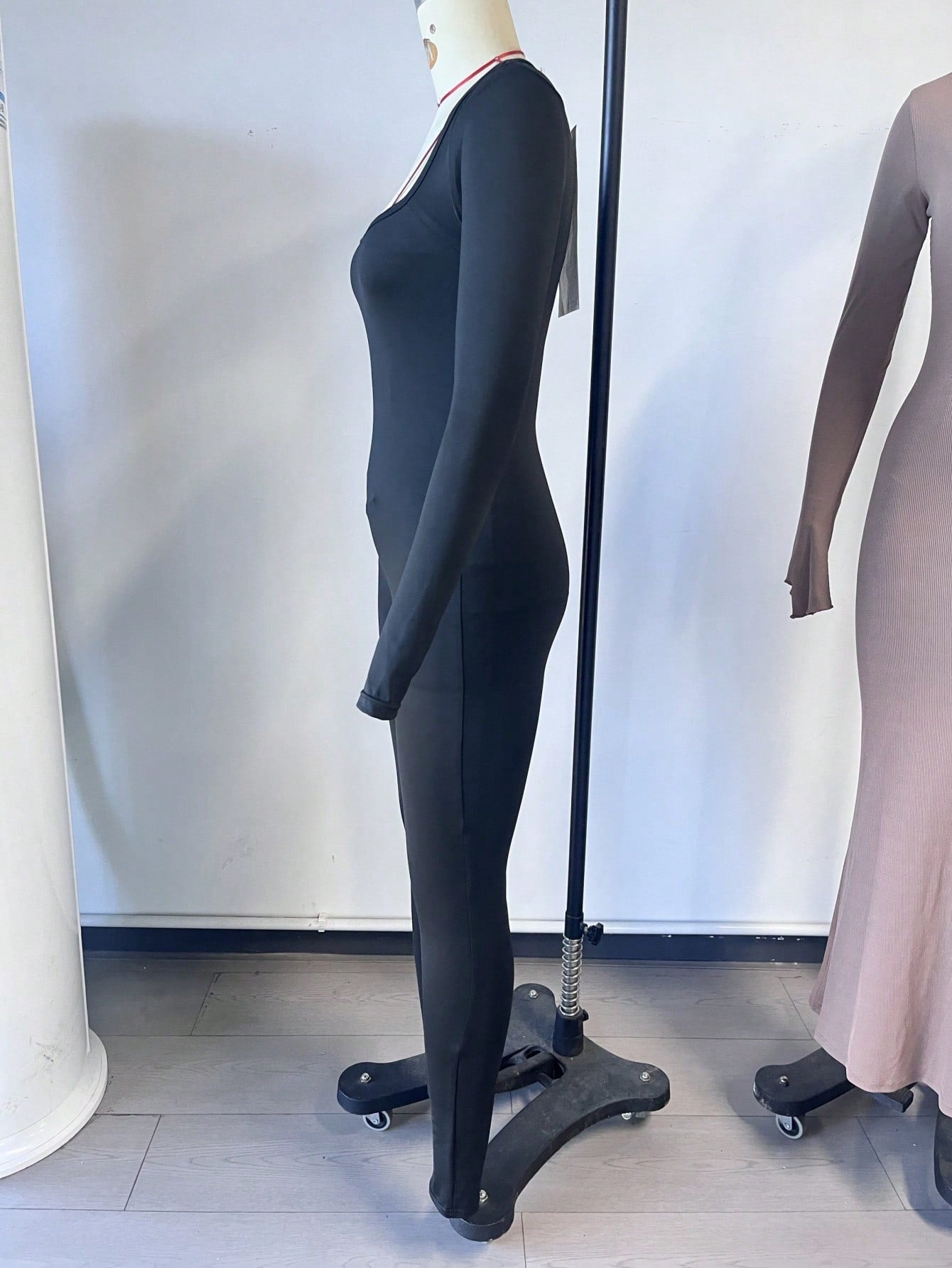 Women's Black High-Waisted Flare Yoga Pants with Bootcut Leg