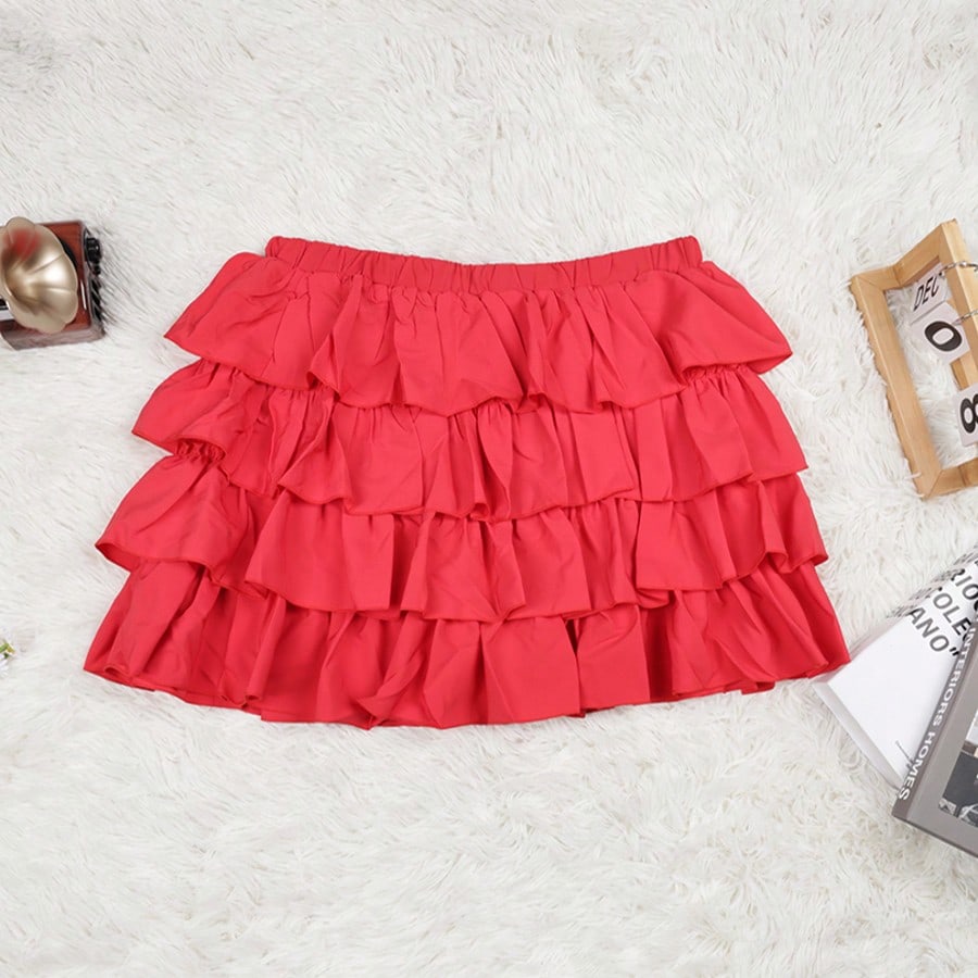 Women's Red Skirts