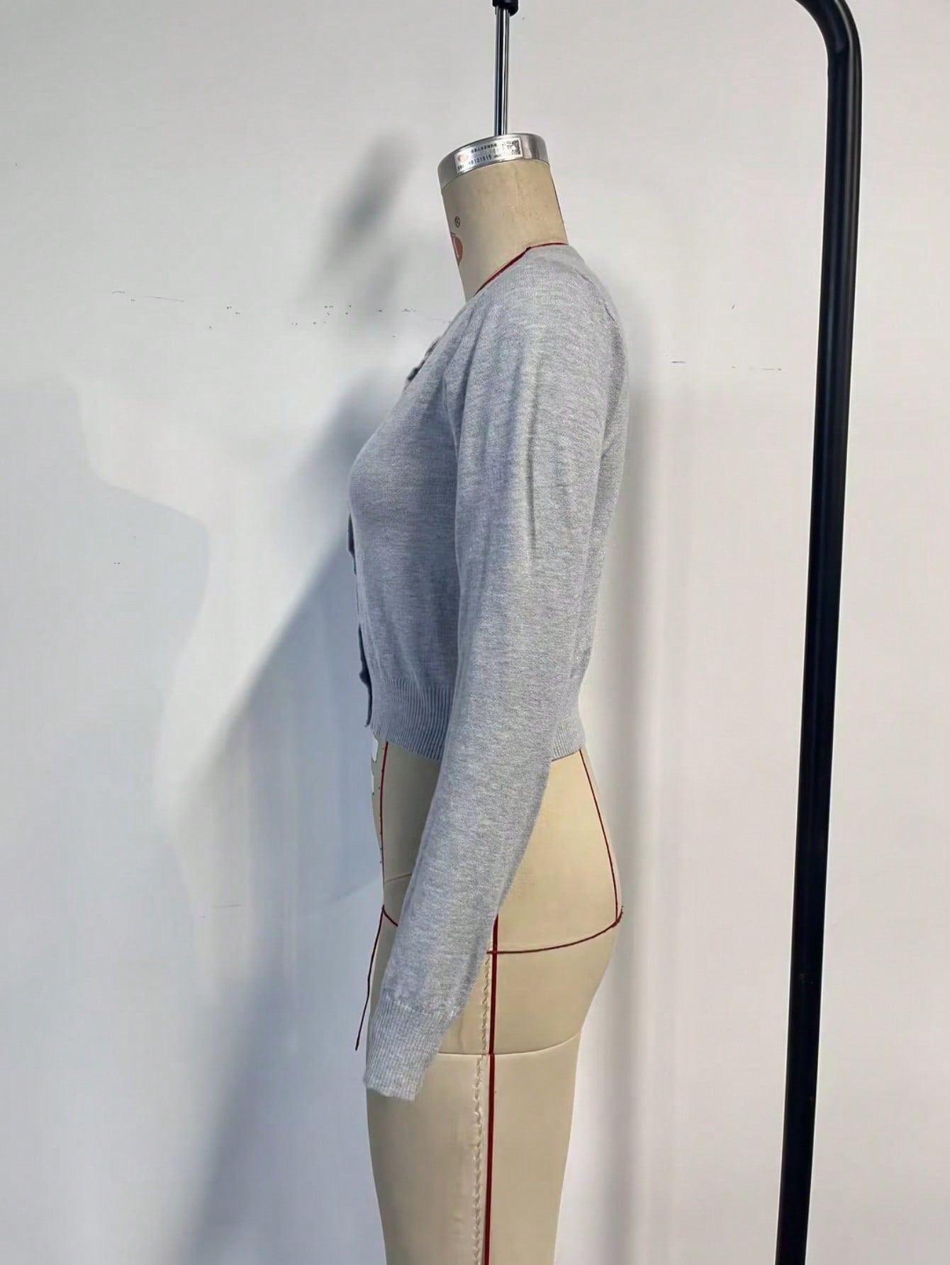 Women's Grey Sleeveless Bodycon Dress