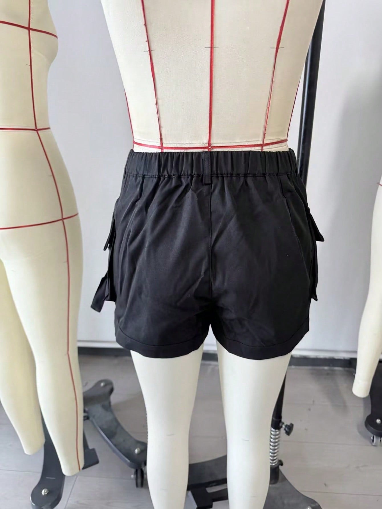Women's Solid Color Straight-Leg Pants with Side Slit