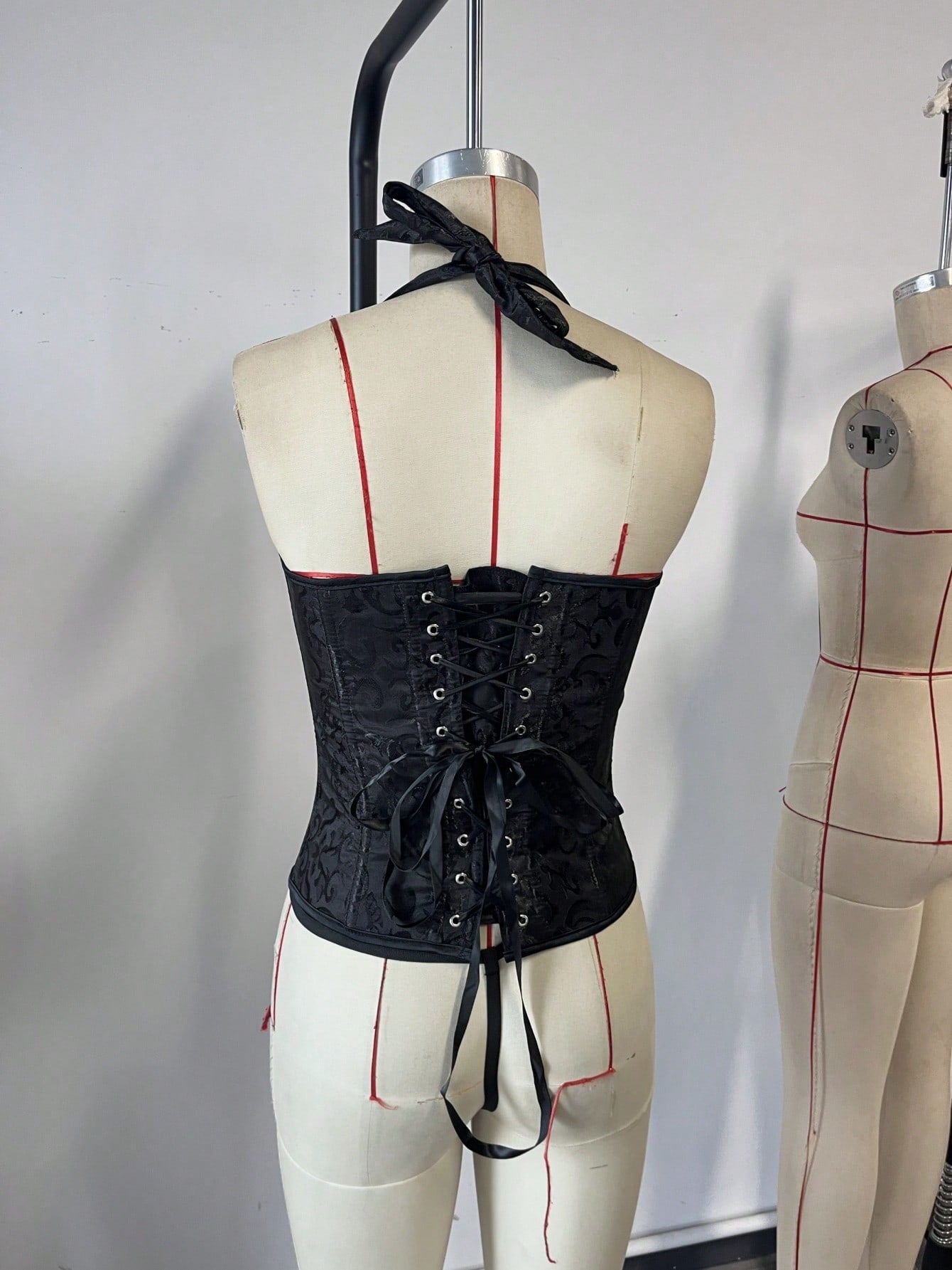 Women's 黑色 Corset