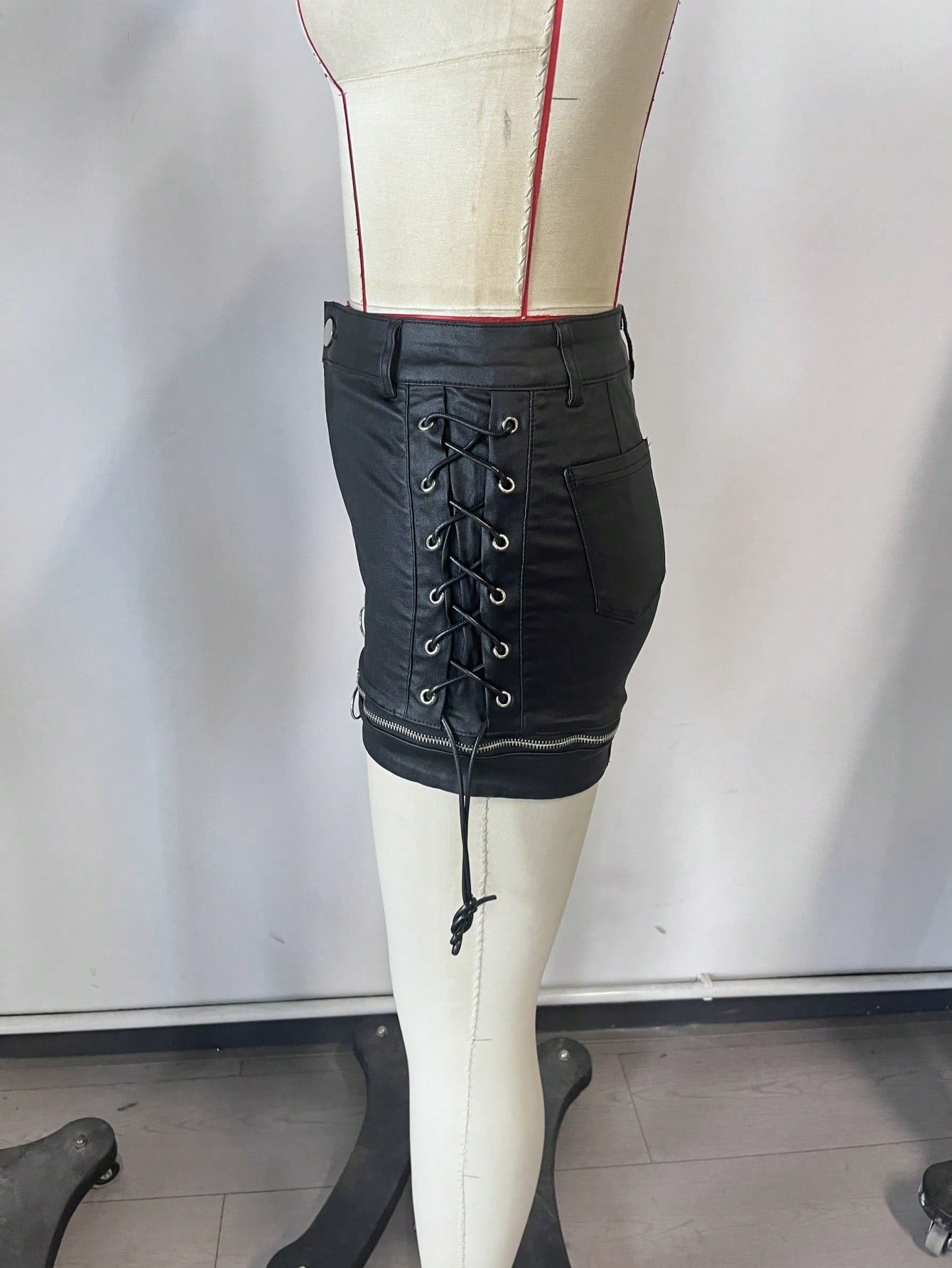 Women's Black Corset Bustier