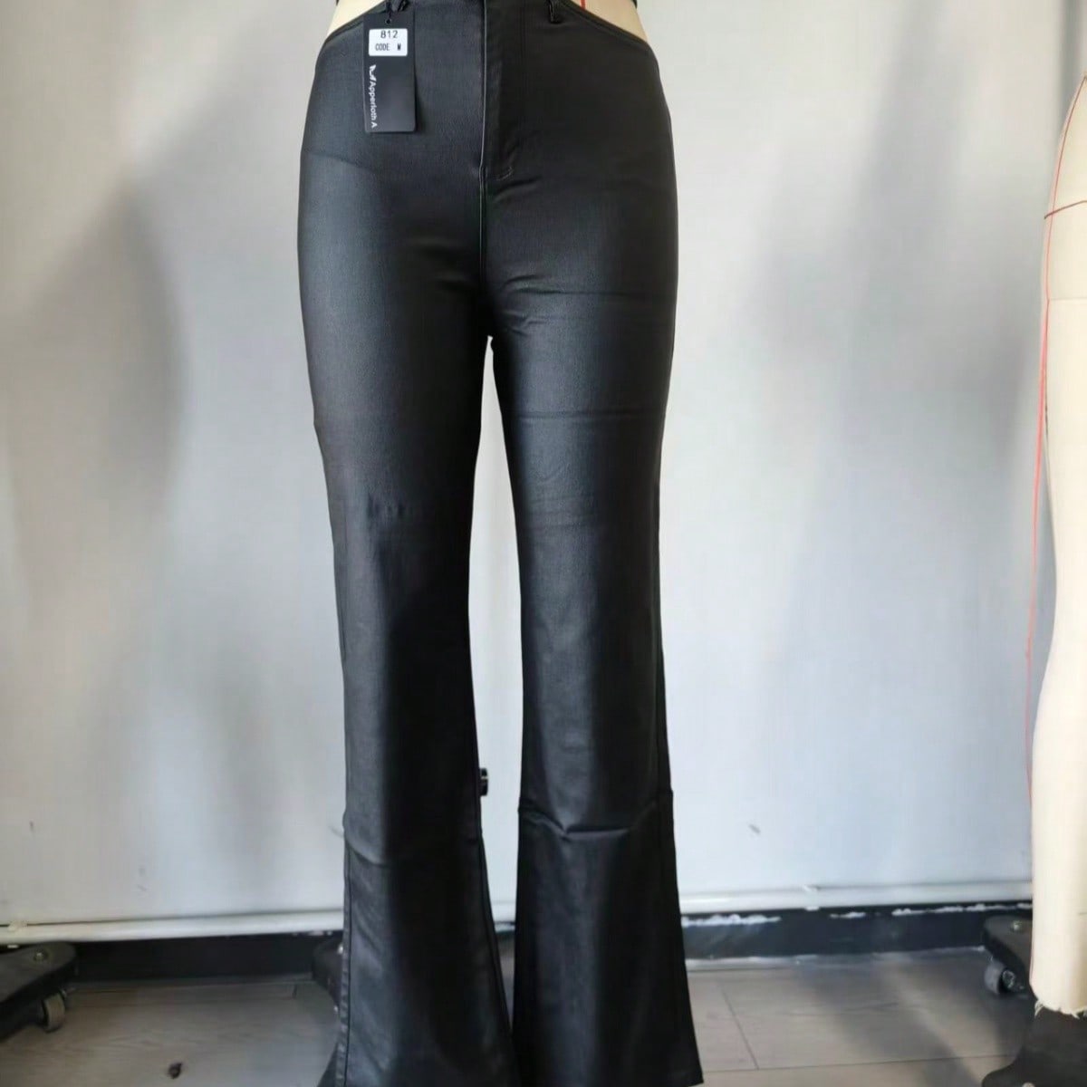 Women's Black Boned Corset Bustier Top