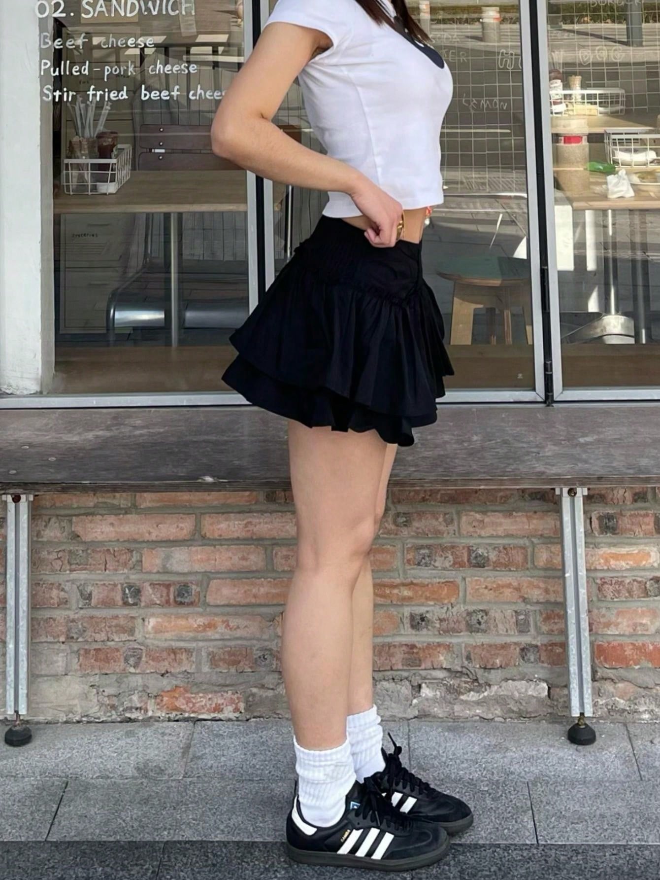 Women's Black Mini Skirt