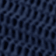 Women's Navy Blue Crochet Knit Halter Top and Mini Skirt Set with Bead Details