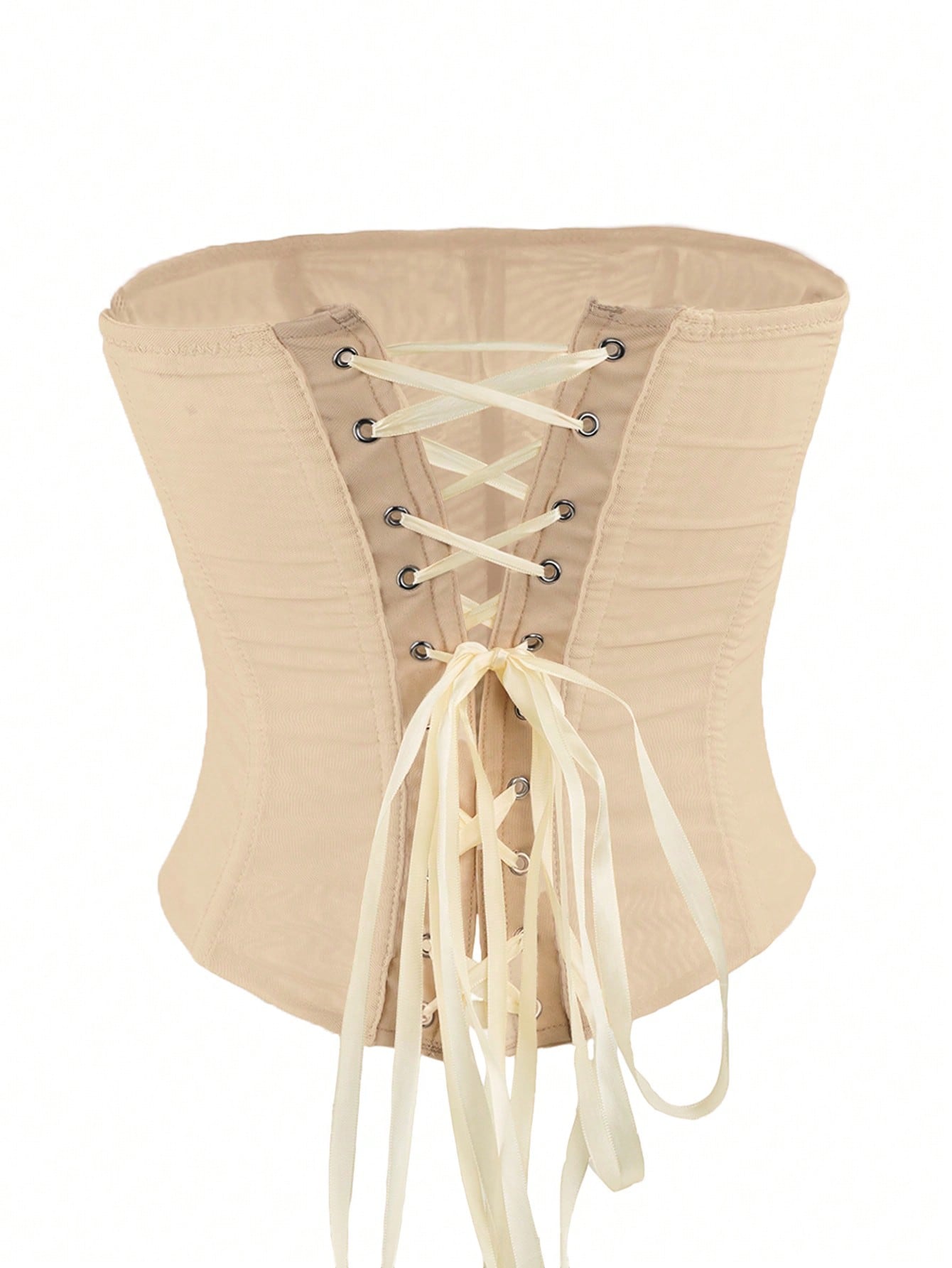 Women's Apricot Corset Bustier