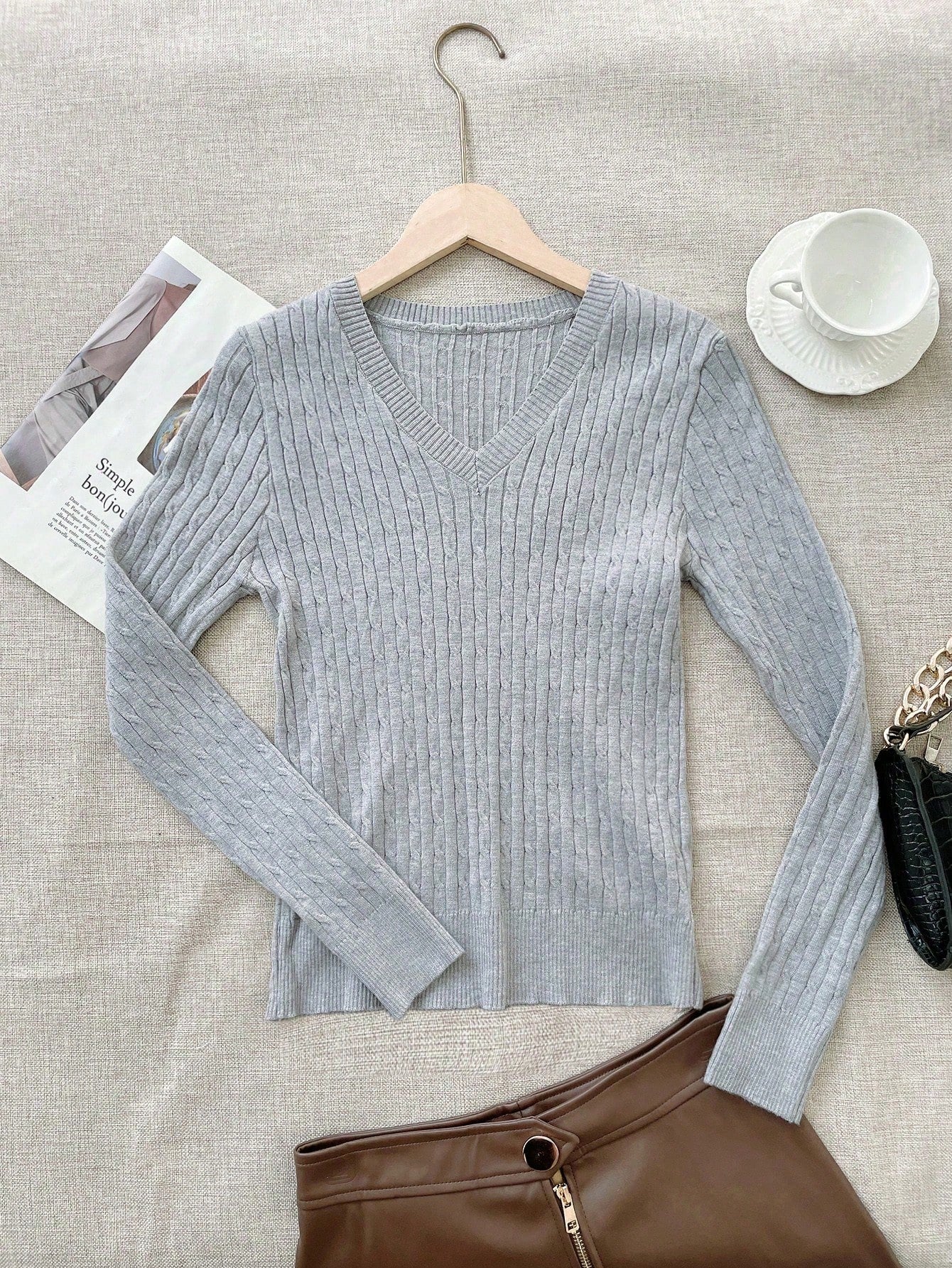 Women's Grey Sleeveless Bodycon Dress