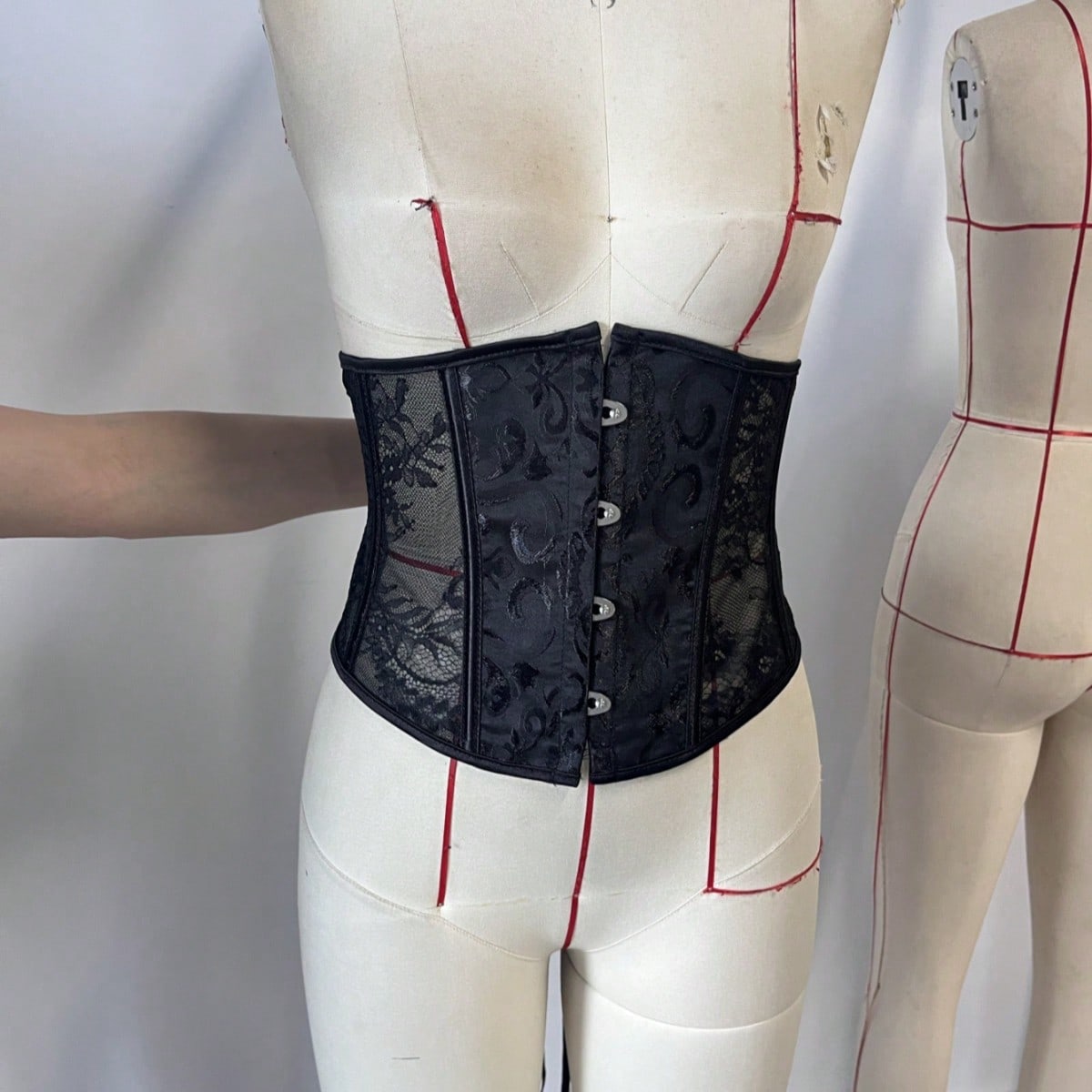 Women's 黑色 Corset