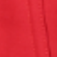 Women's Red Corset Top with White Bow Detail