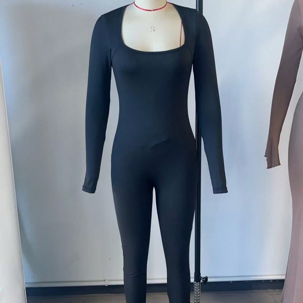 Women's Black High-Waisted Flare Yoga Pants with Bootcut Leg