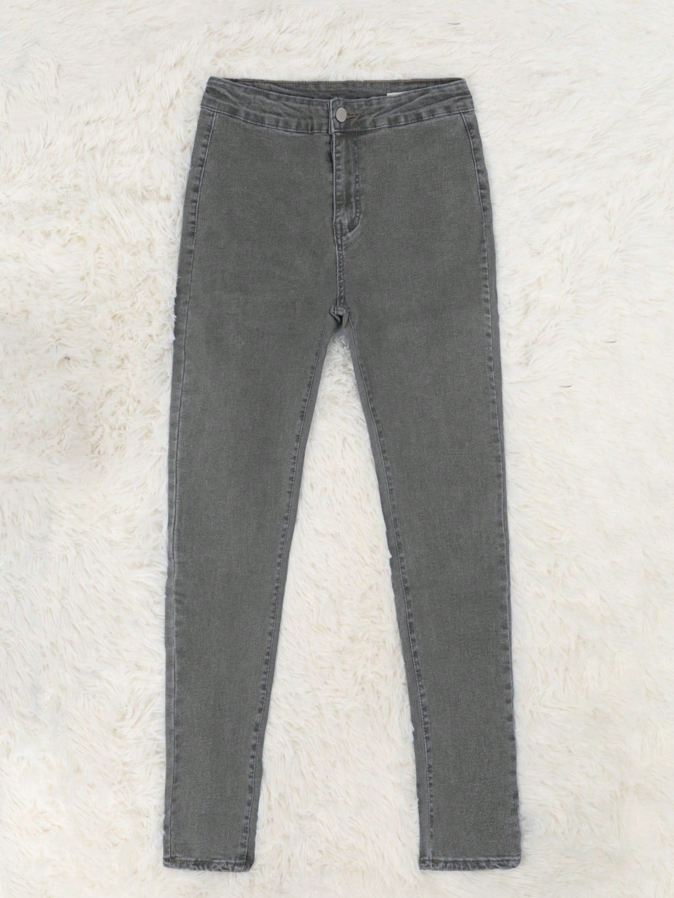 Women's Smoke Black Wide-Leg Denim Jeans
