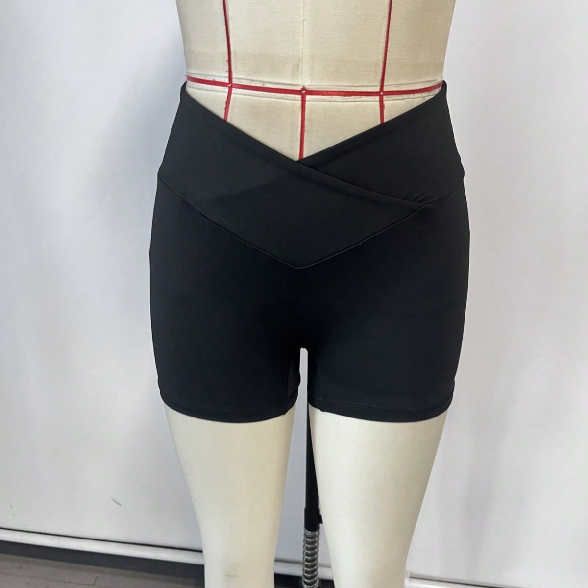 Women's Black Wide Waistband Yoga Pants