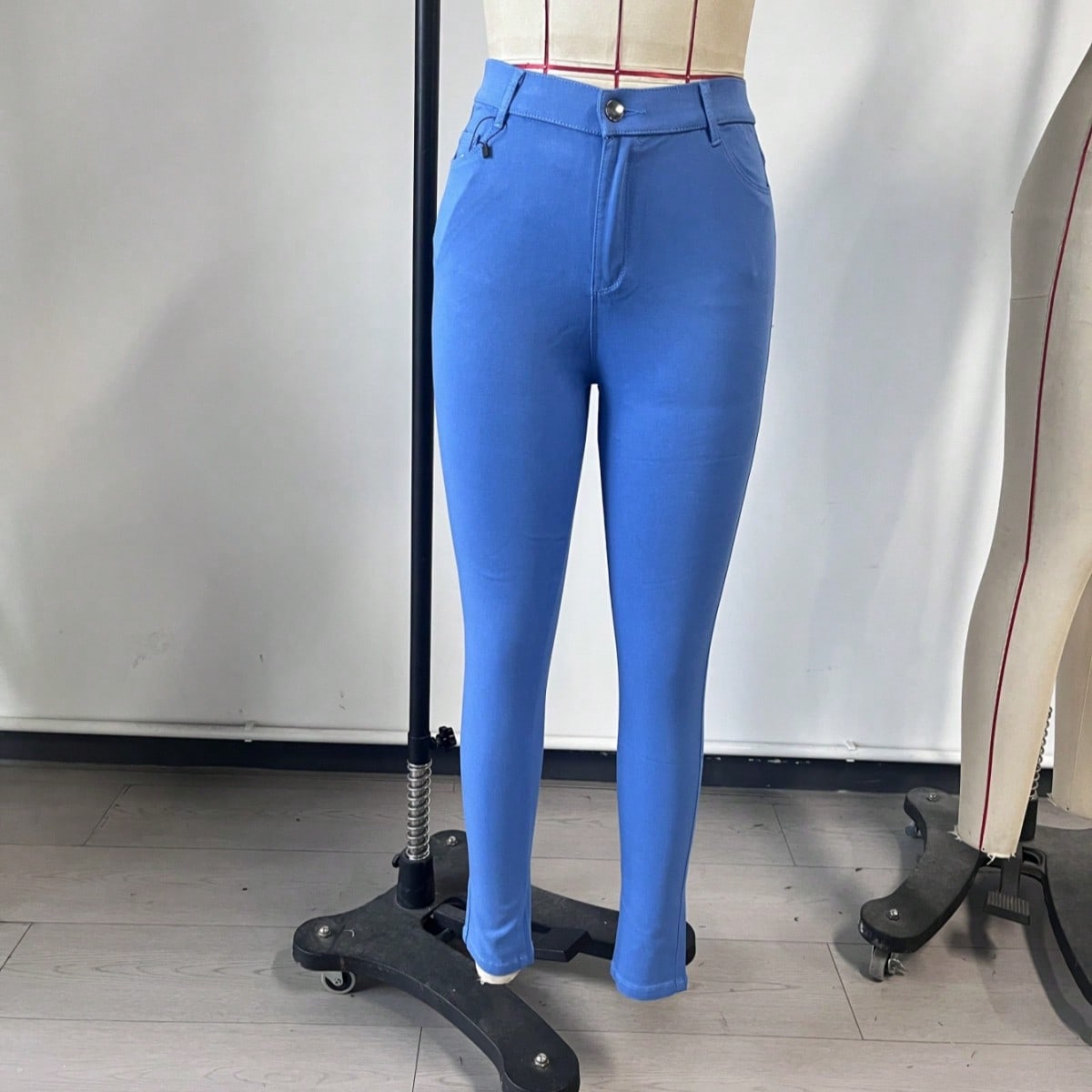 Women's Lake Blue Corset Bustier Top