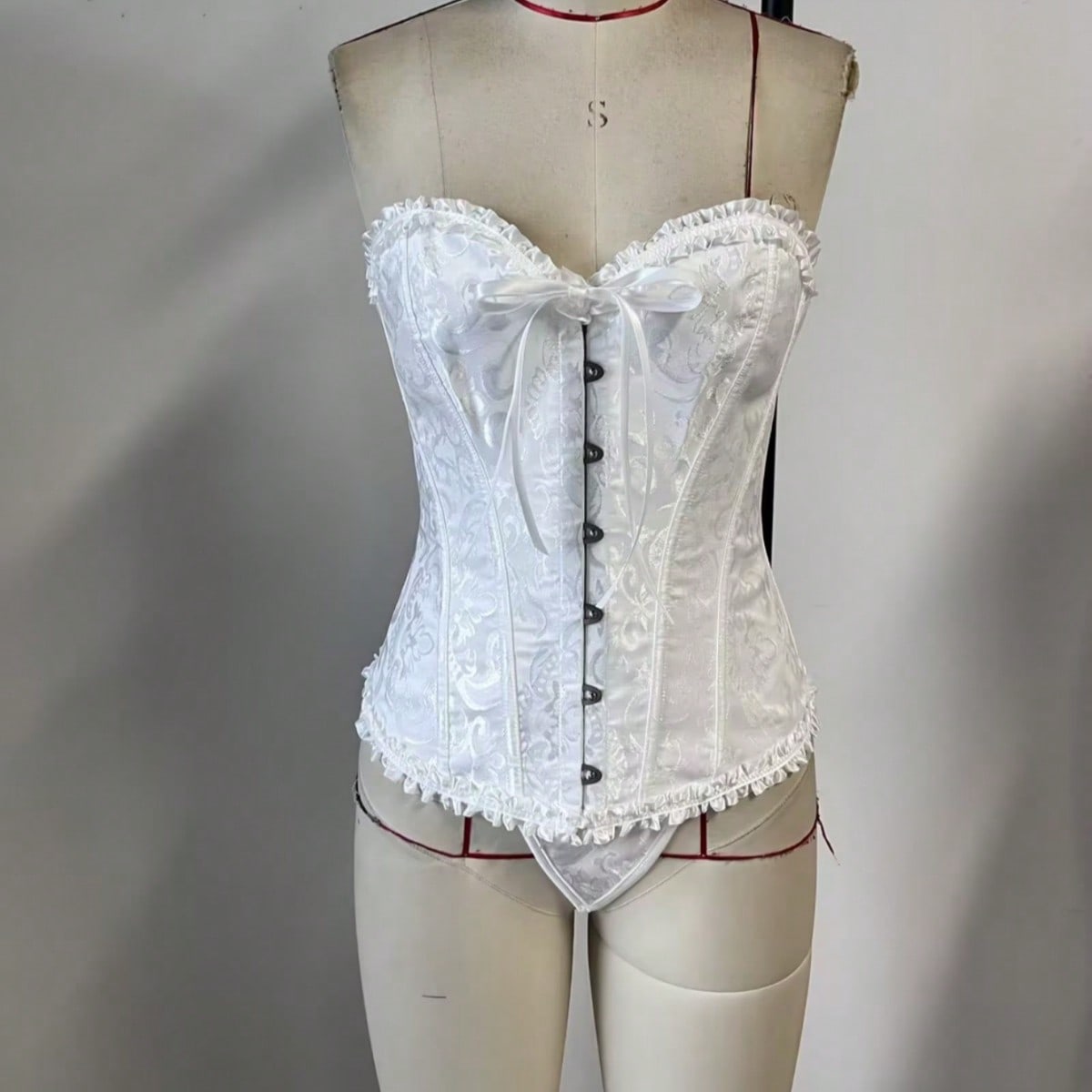 Women's White Lace Trim Tops