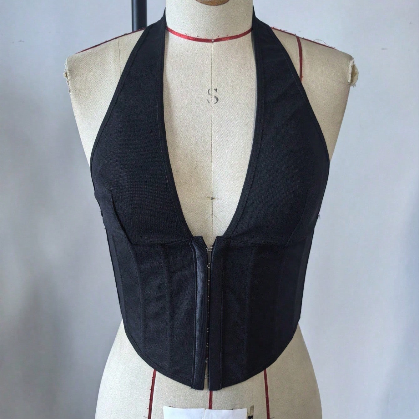 Women's Black Corset