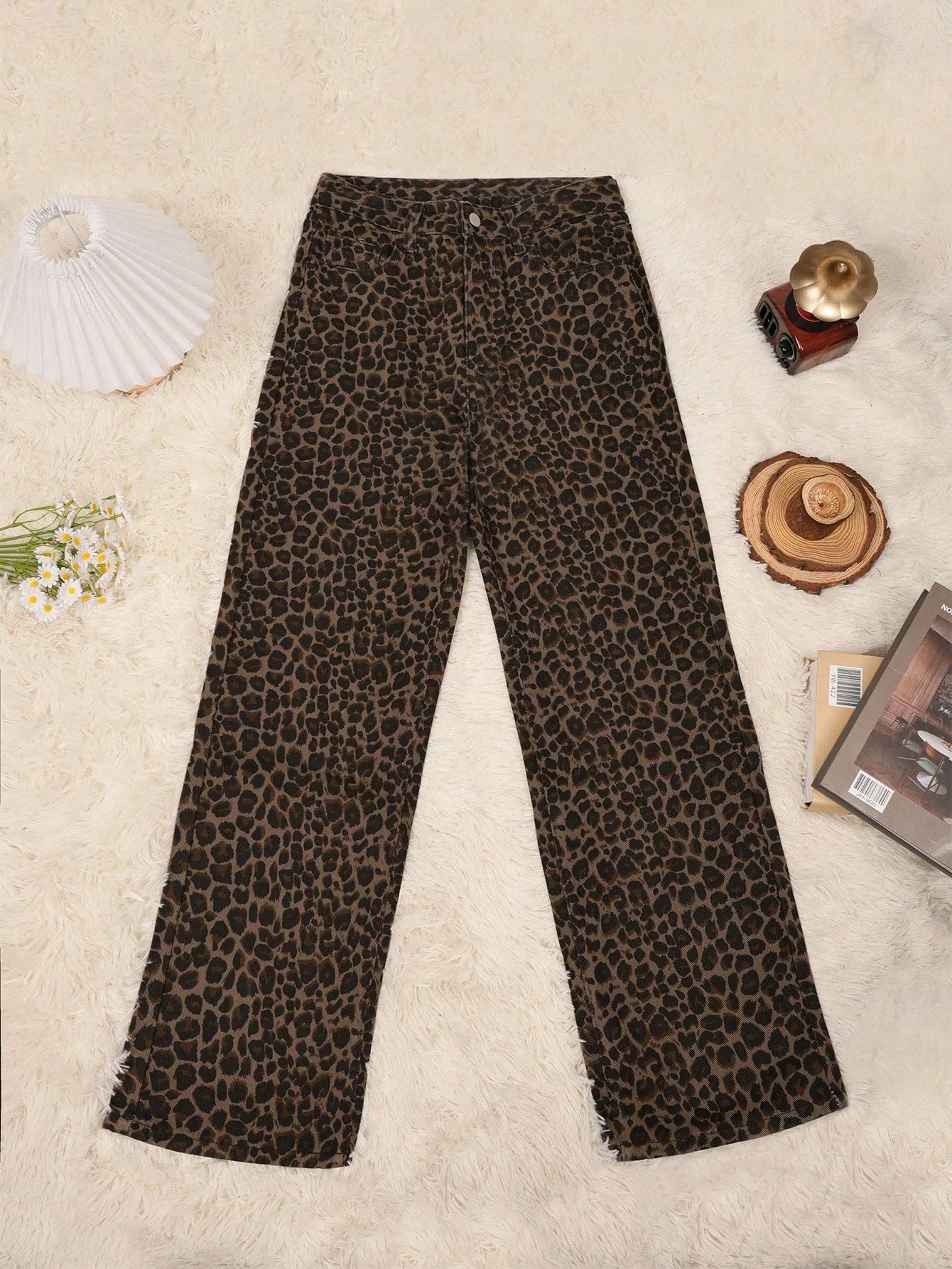 Women's Leopard Print Leopard Print Pants