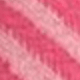 Women's Pink Polyester Chevron Stripe Knit Sweater with Heart Motif