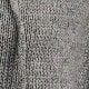 Women's Grey Ribbed Knit Sleeveless Midi Dress