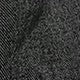 Women's Black Denim Mini Skirt with Front Slit