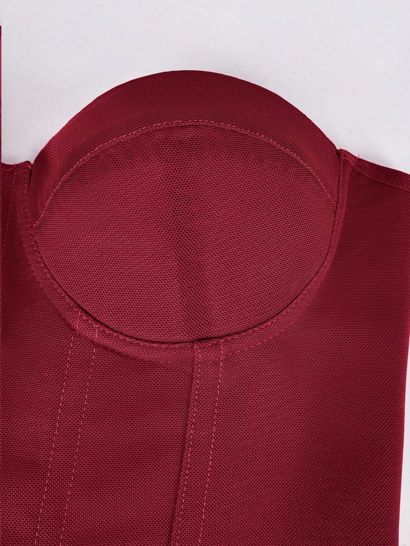 Women's Red Corset Bustier Top