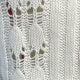 Women's White Ribbed Knit Henley Top with Button Placket