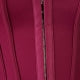 Women's Burgundy Check Plaid Strapless Corset Bustier