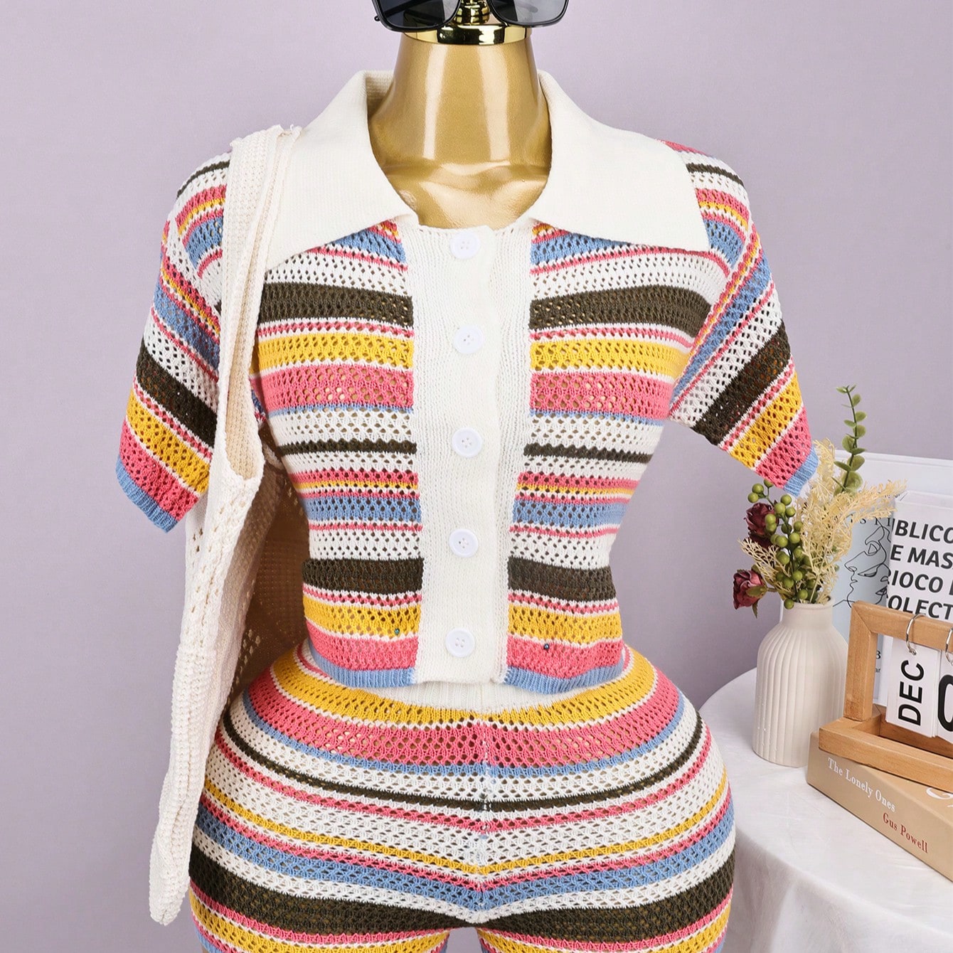 Women's Multicolor Sleeveless Bodycon Dress