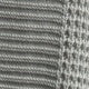 Women's Gray Ribbed Knit Henley Top with Button Placket