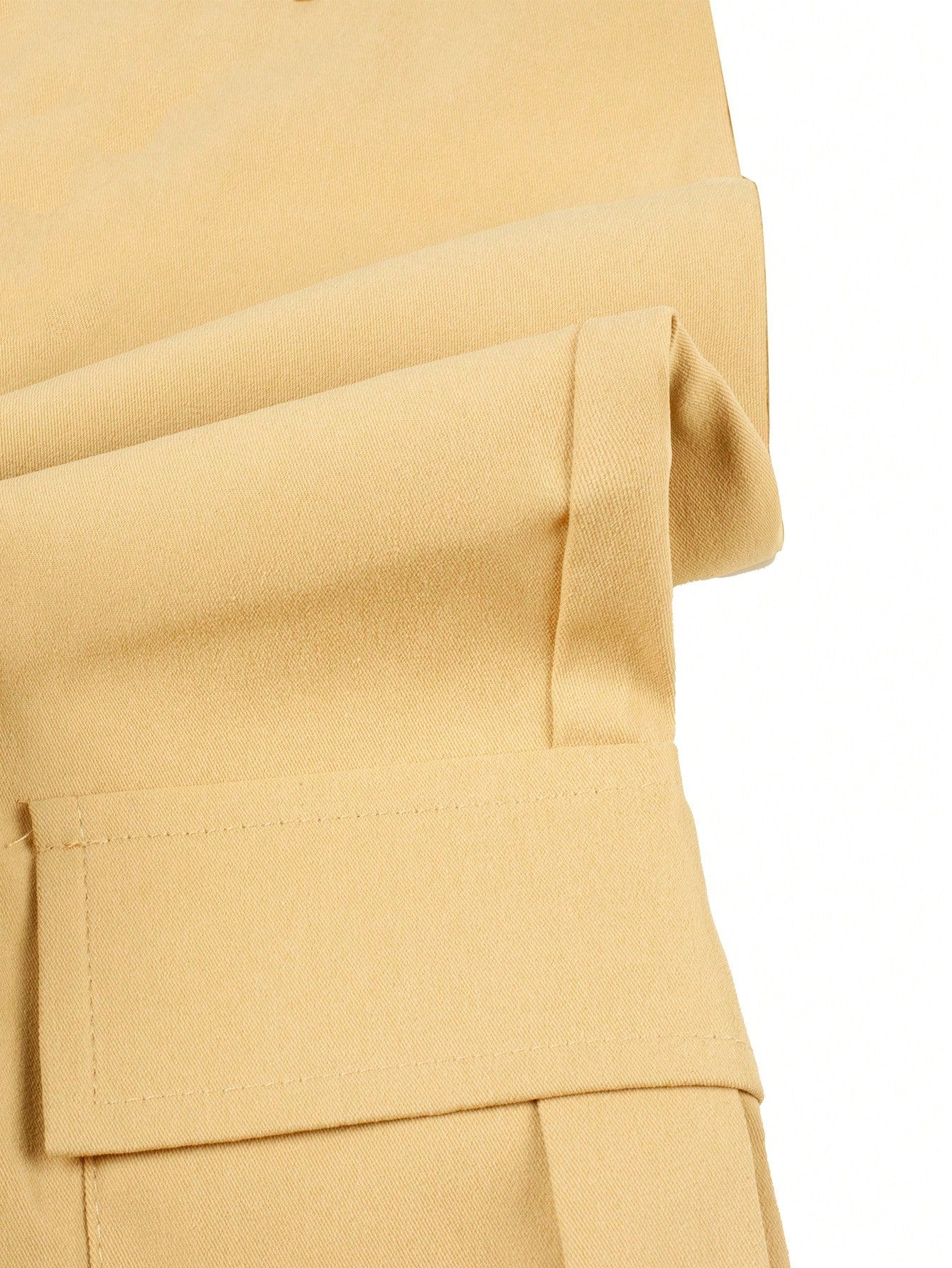 Women's Khaki Straight-Leg Casual Pants